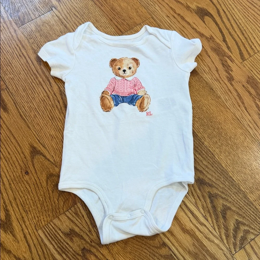 Ralph Lauren Onesie. Size 12 Months. Like New Condition.